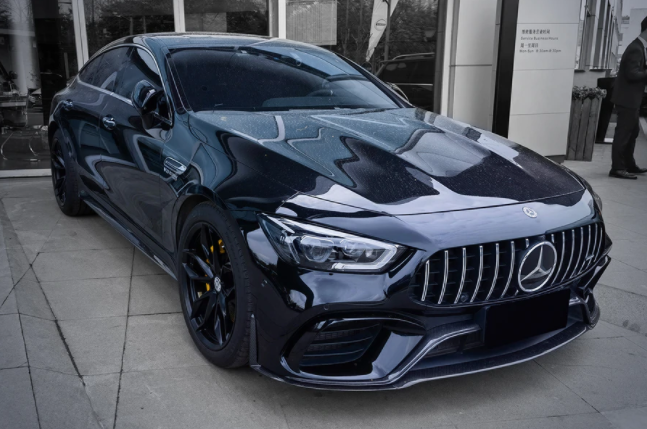 Mercedes Benz AMG GT63/S 4Door Coupe X290 Carbon Fiber Voorbumper Lijst 2019+