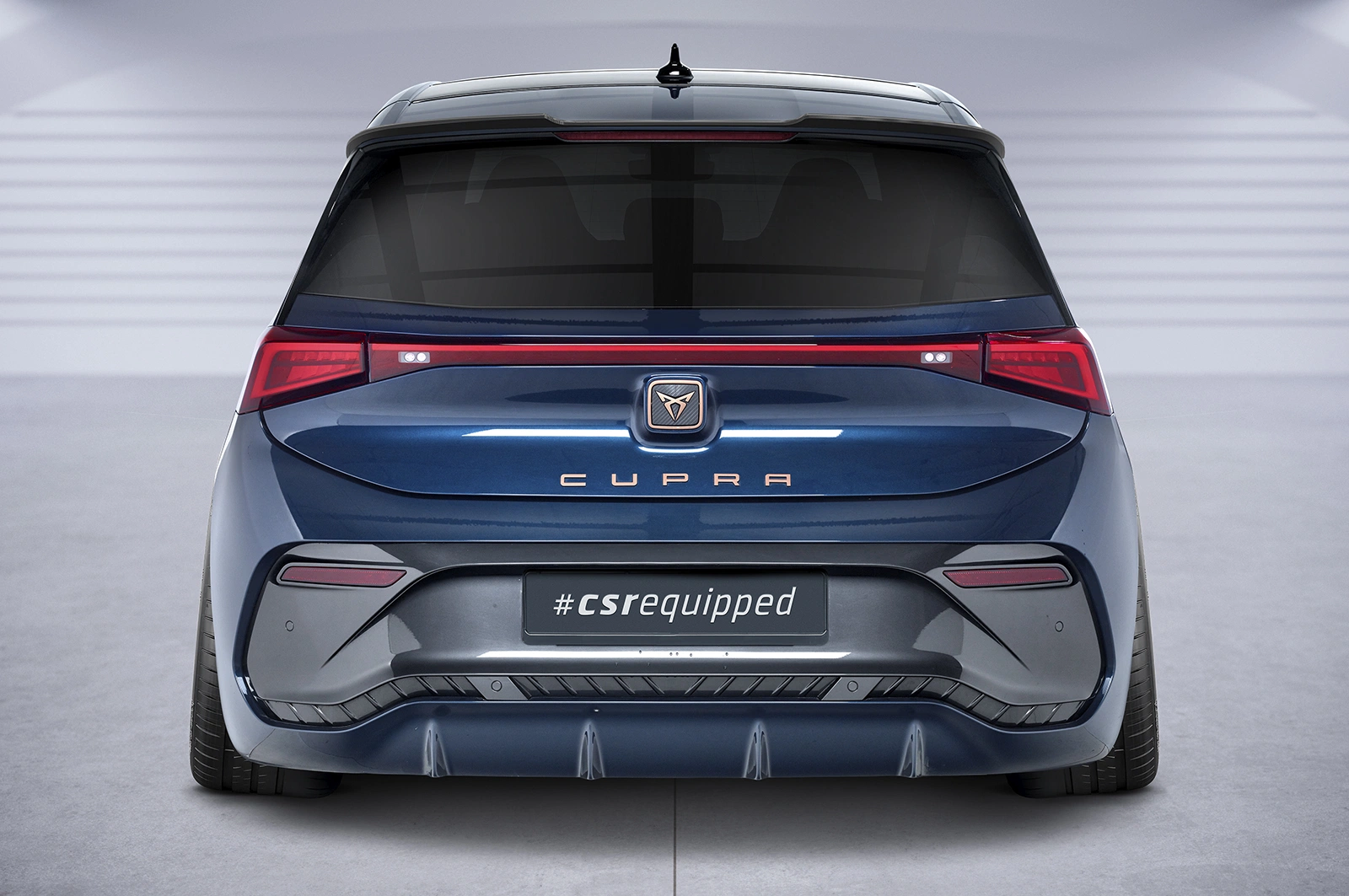 Achterspoiler Cupra Born glans zwart