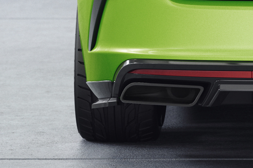 Diffuser Skoda Octavia 4 RS en RS Plus