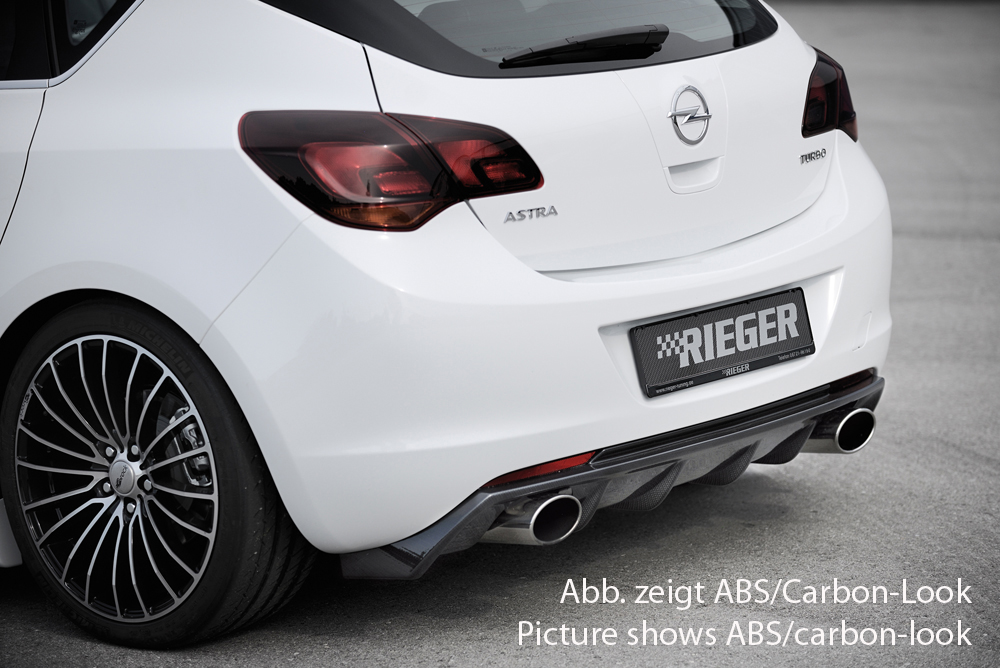 Diffuser Astra J Rieger uitlaat links + rechts