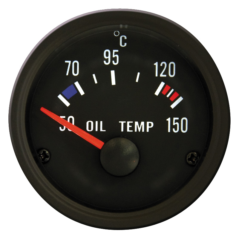 Pi Zwart 52mm olie tempratuur meter
