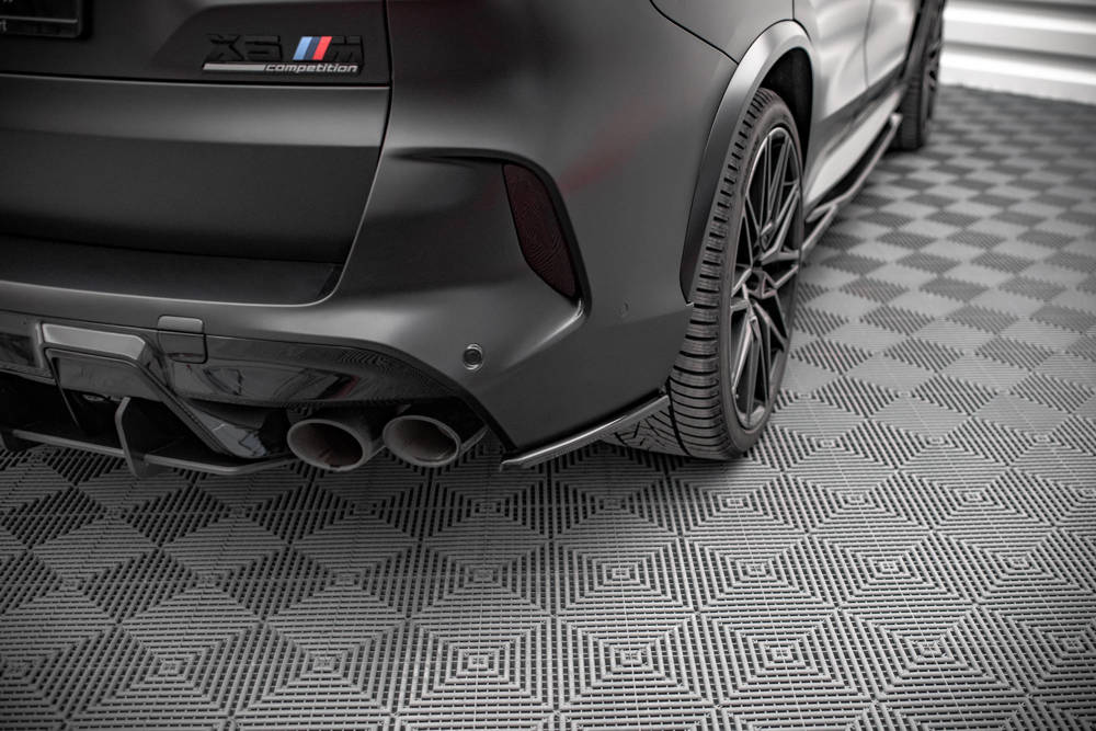 Zijdiffusers BMW X5M F95 Maxton Glans Zwart