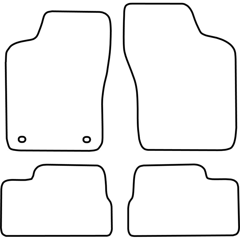 Automatten Velours  Opel Kadett E 1984-1993