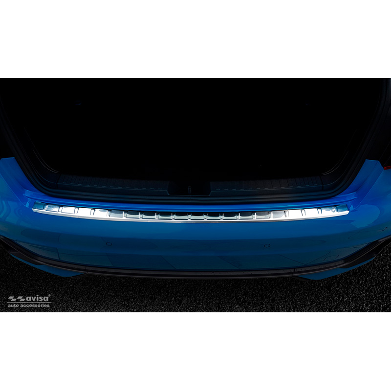 RVS Achterbumperprotector  Audi A1 (GB) Sportback 2018- 'Ribs'
