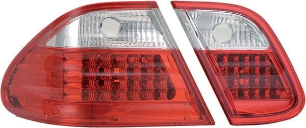 Taillights Led Mercedes W208 red/white 97-02