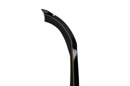 Voorspoiler Mercedes S Klasse W223 Sport Line Glans Zwart