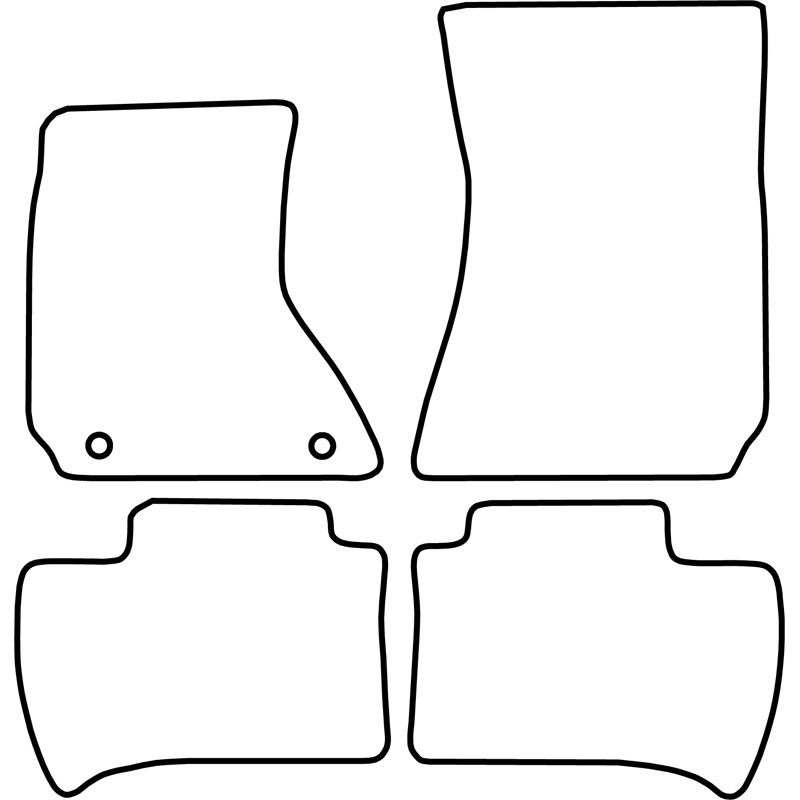 Automatten Velours  Daihatsu Terios 1997-2006