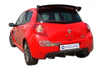 Renault Clio III B Sport Einddemper dwars Uitgang rechts/links -