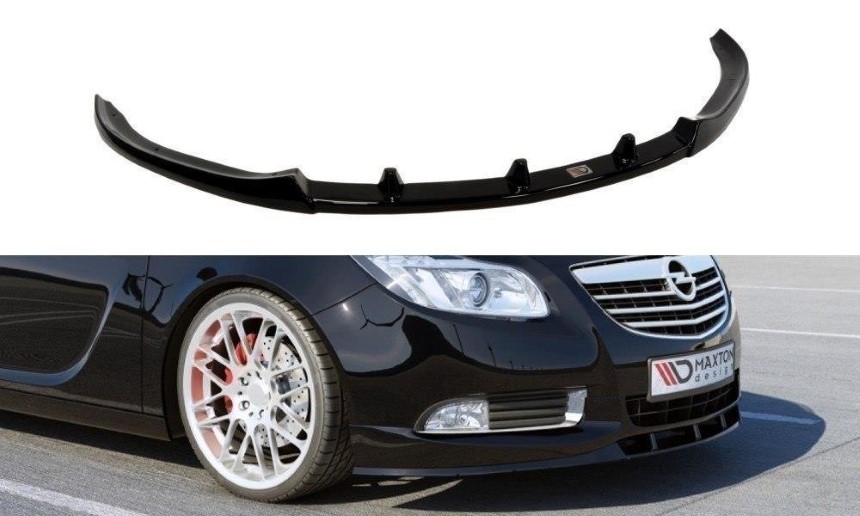 Voorspoiler Opel Insignia Maxton Design glans zwart OPC-Line