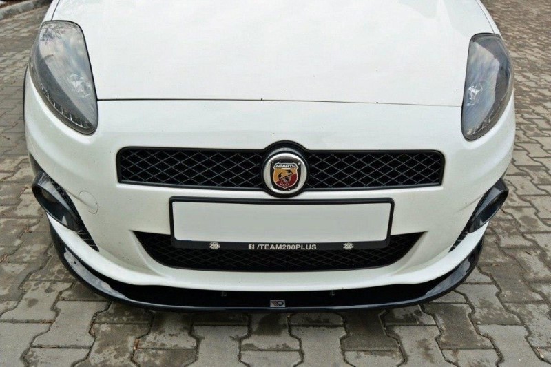 Voorspoiler Fiat Grande Punto Abarth V.2 Glanzend Zwart