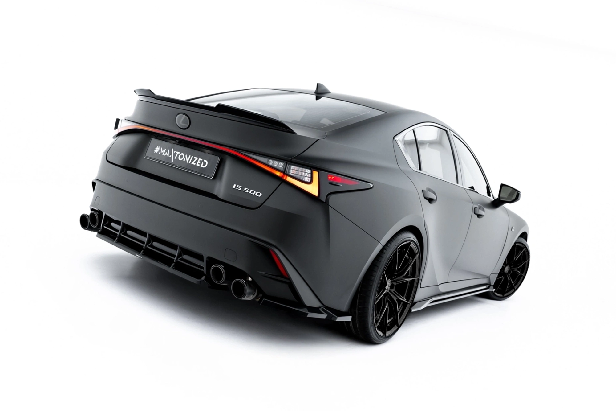 Spoiler Cap Lexus IS 500 Mk3 Facelift 2 (XE30) Maxton Glans Zwart