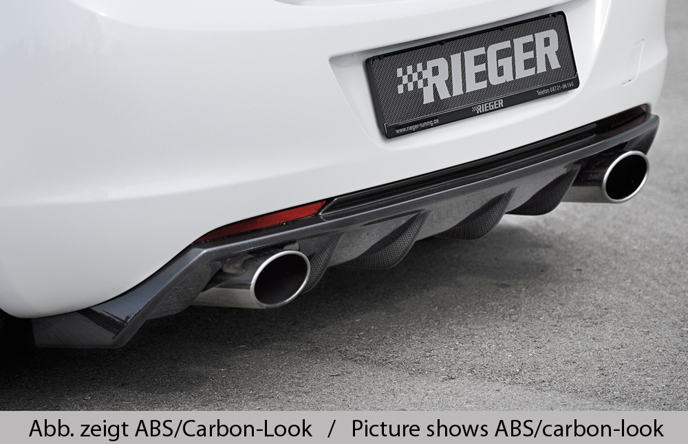 Diffuser Astra J Rieger uitlaat links + rechts