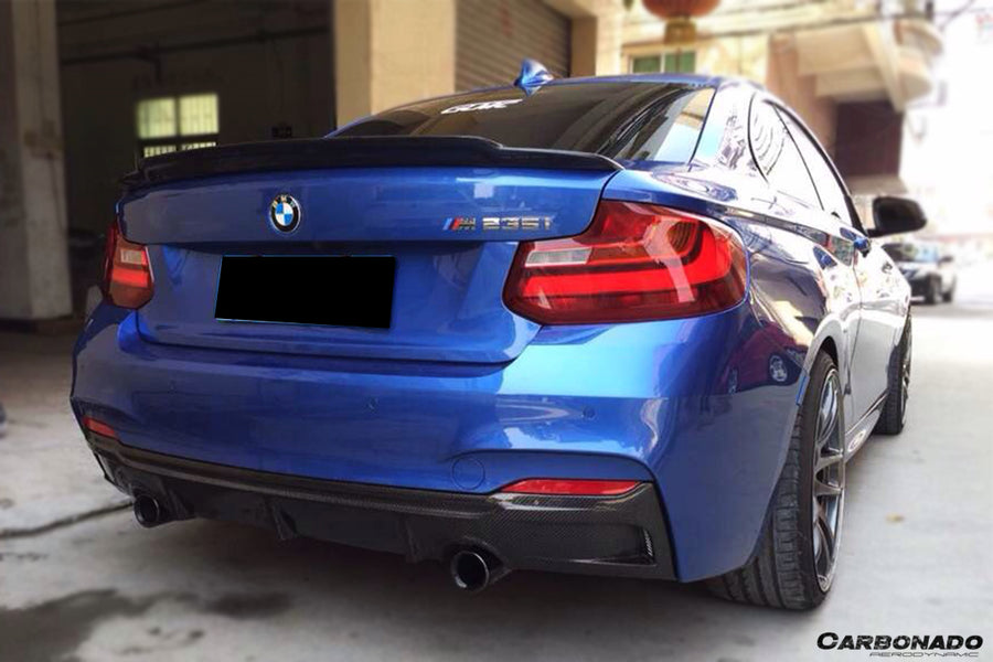 BMW 2 Series F22/F23 EXOT Style Carbon Diffuser (M-Tech Only) 2013-2016