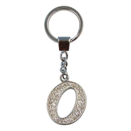 Sleutelhanger bling bling 'O'