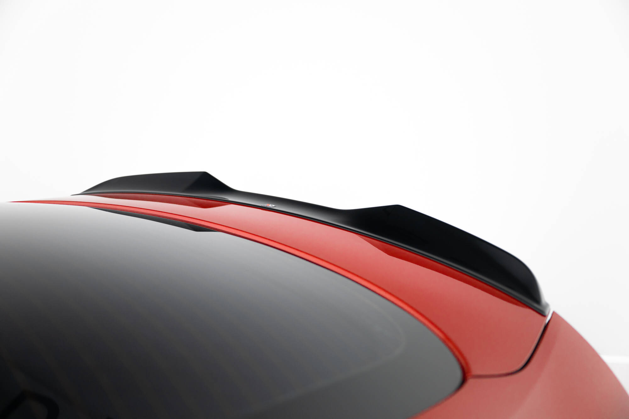 Spoiler Cap 3D Audi A5 Sportback S-Line 8T Facelift Maxton Glanzend zwart