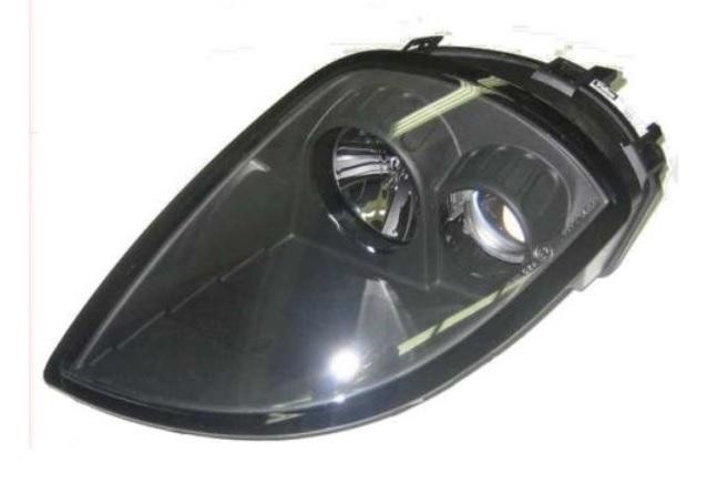 koplamp, Valeo, H1+H1, rechts,-2003 Fiat Barchetta, 1995-2005