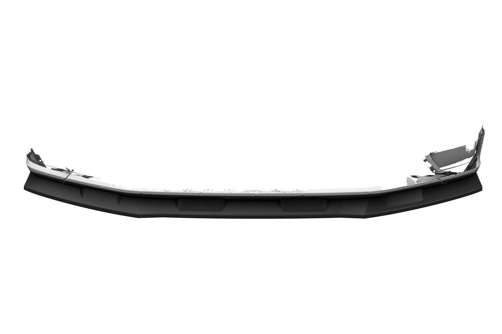 Voorspoiler VW Tiguan 2 (Typ AD) Basis glans zwart 2016–06/2020