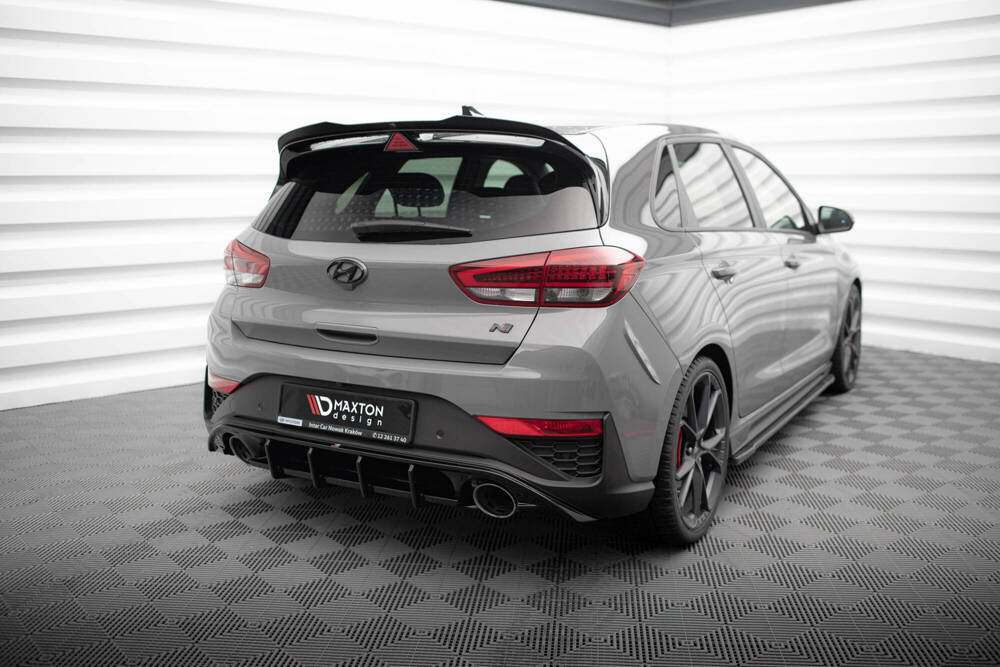 Diffusor Hyundai I30 N Hatchback Mk3 Facelift Glans Zwart