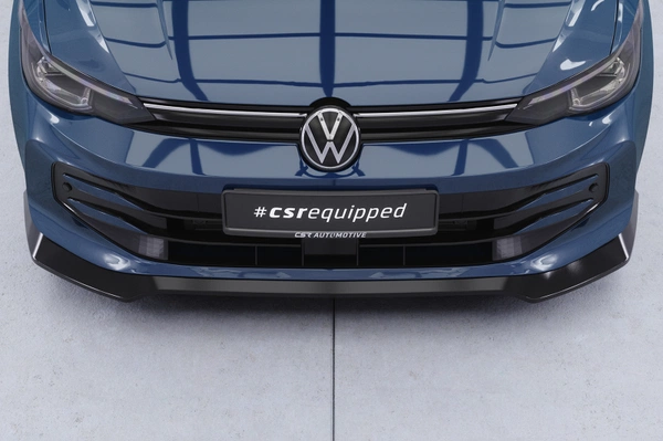 Voorspoiler | Bekerspoilerlip met ABE voor VW Golf 8
