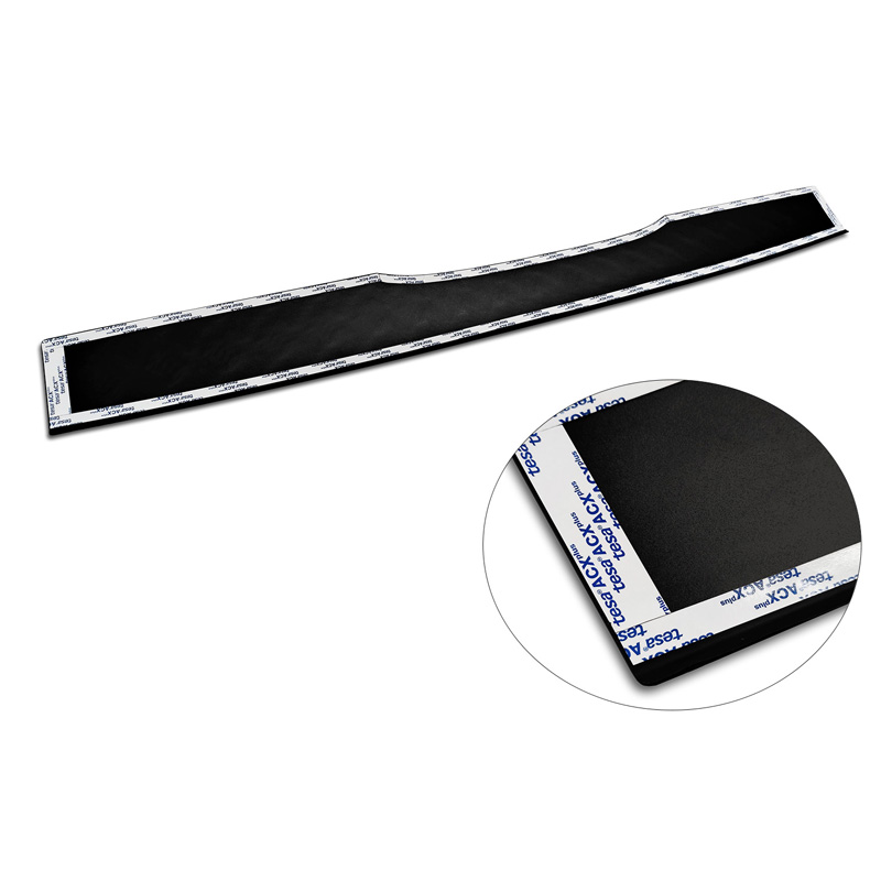 Matzwart Aluminium Achterbumperprotector  Mercedes Vito & V-Klasse 2014-2019 & Facelift 2019- 'Riffled Plate'