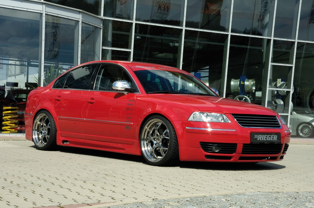 Voorspoiler VW Passat 3BG Turbo Rieger Tuning