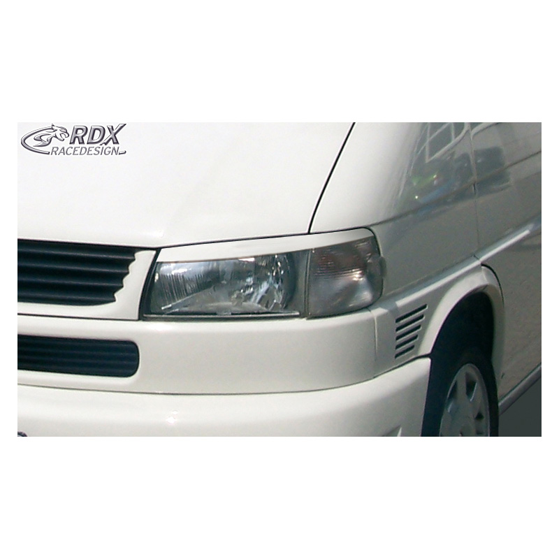 Koplampspoilers  Volkswagen T4 'Wijsneus' 1996-2003 (schuine koplamp) (ABS)