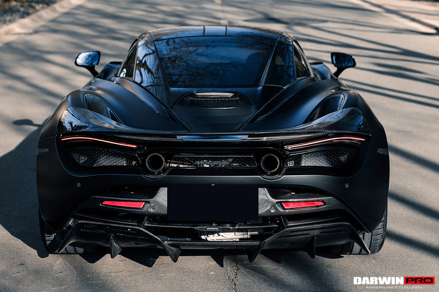 McLaren 720s BKSS Style Carbon Fiber Diffuser 2017-2021