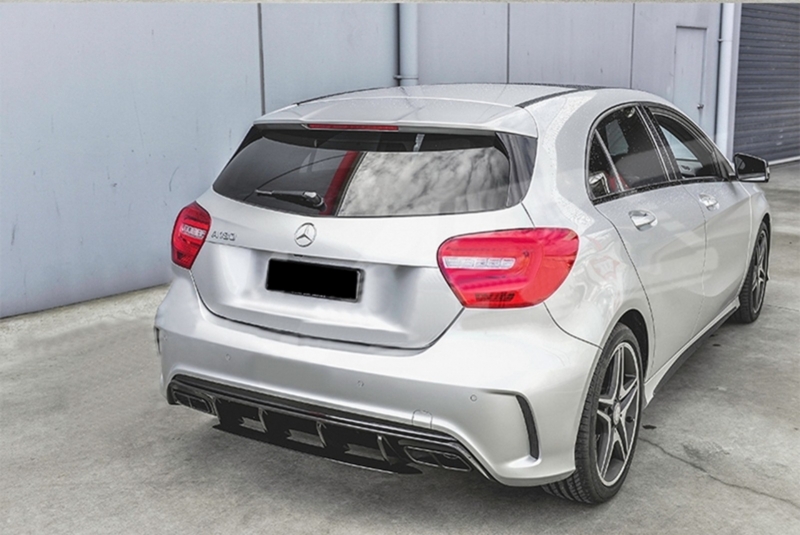 Diffusor Mercedes W176 A45 AMG look