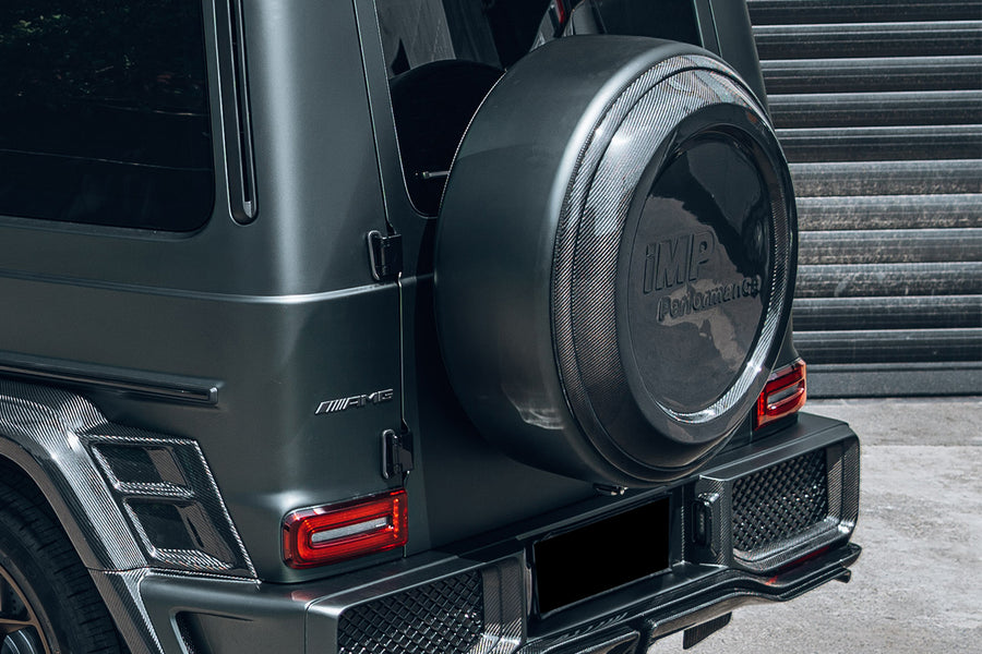 Mercedes Benz W464 G-Class G500/G550/G63AMG IMP Style Carbon Spare Wheel Tire Replacement 2019-2021
