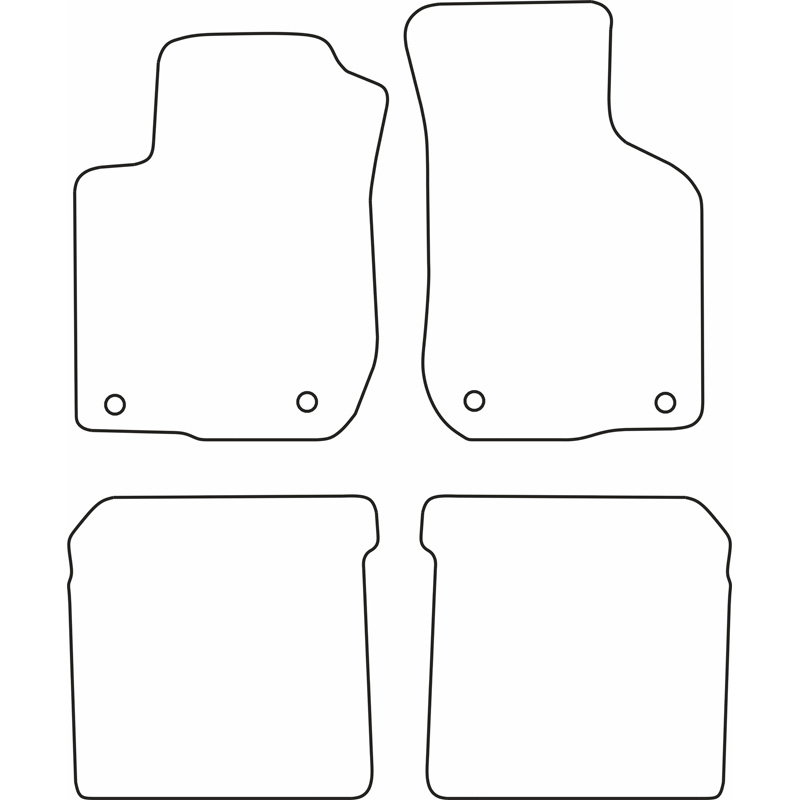 Automatten Audi A3 10/96-