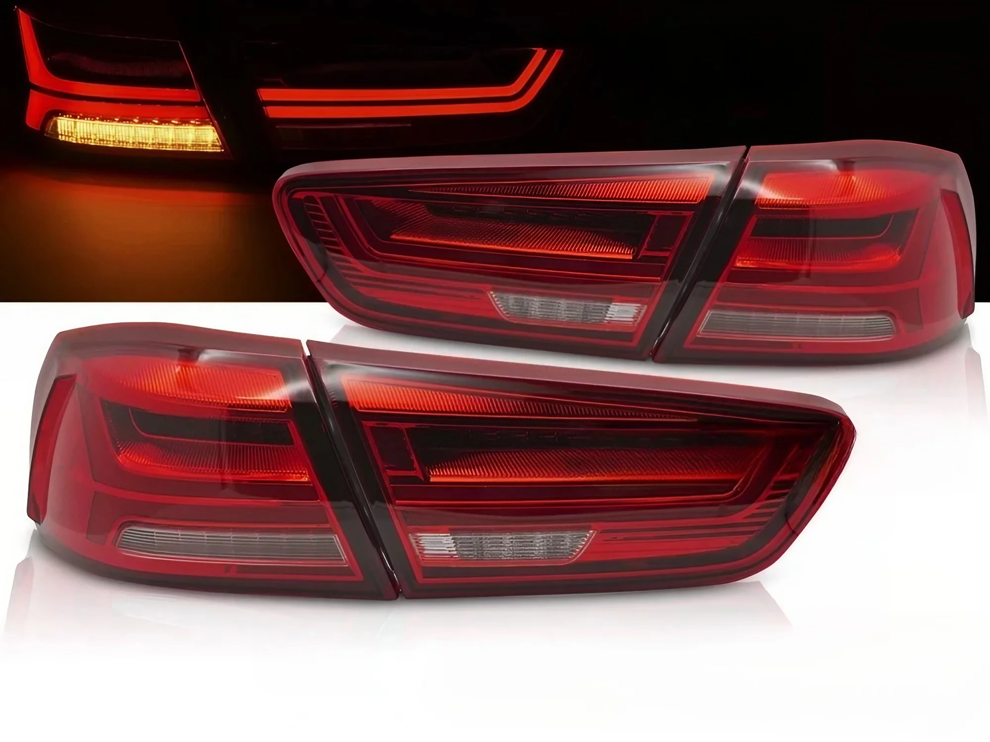 Taillights Mitsubishi Lancer 08- LED Tube