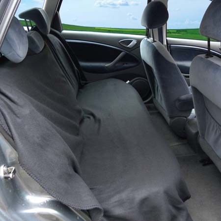 Fleece deken 'Black'