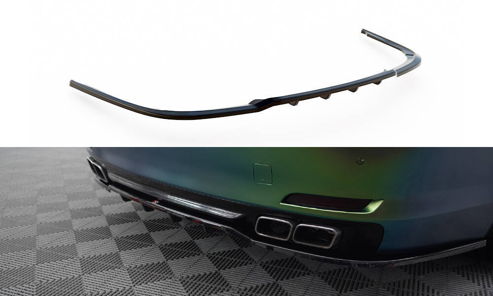 Diffuser BMW 7 Serie F01 Maxton Glans Zwart