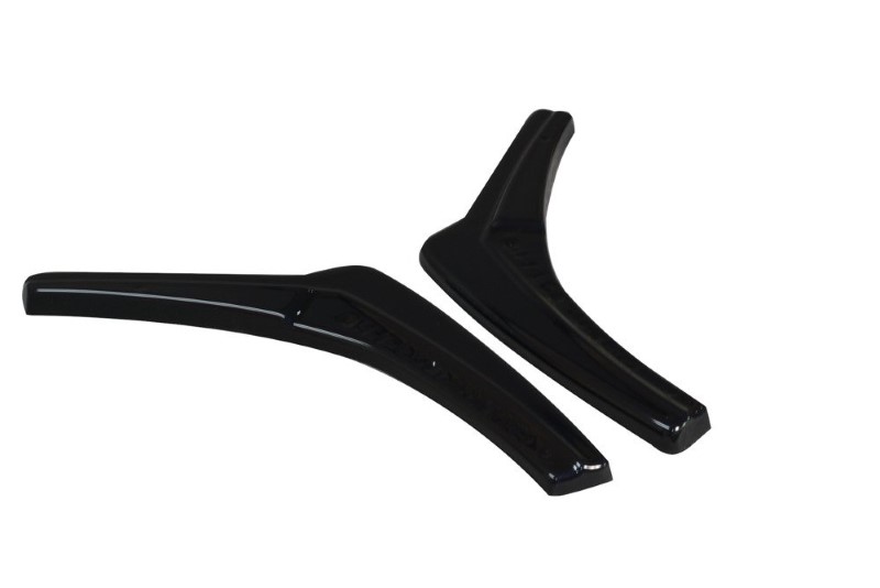 Achterzij Spoilers V.2 BMW 1 F20/F21 M-POWER FACELIFT Glanzend Zwart