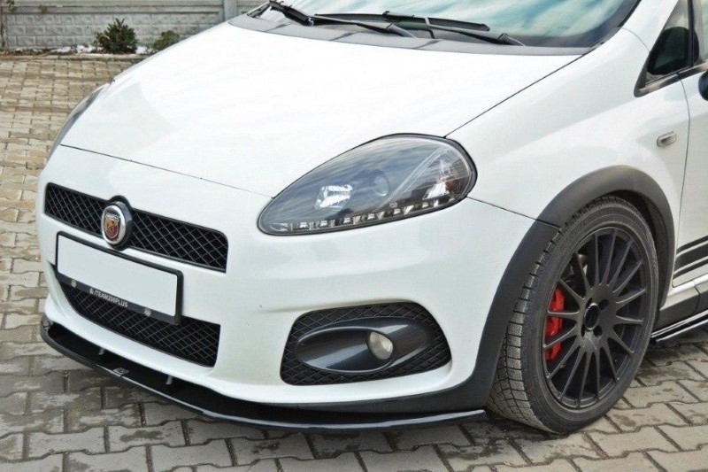 Voorspoiler Fiat Grande Punto Abarth V.2 Glanzend Zwart