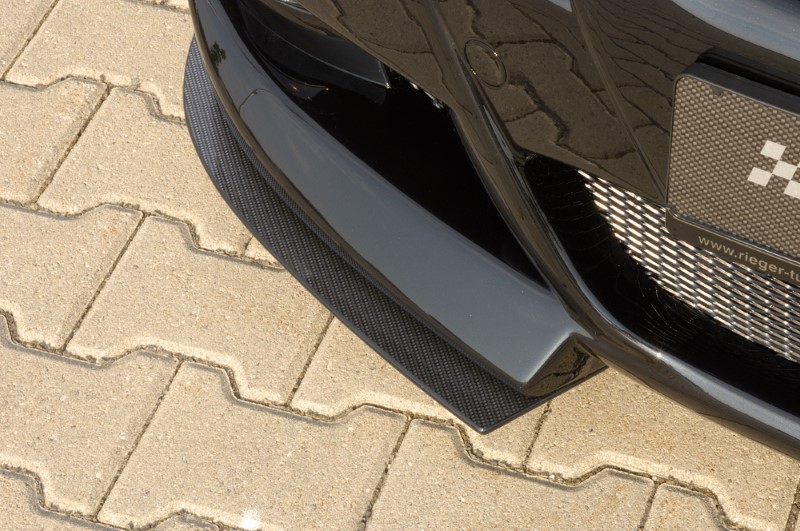 Spoilerzwaard Carbon voor Voorspoilerlip BMW E60 Rieger
