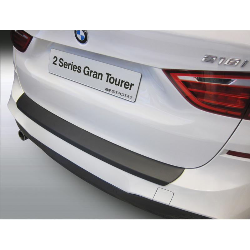 ABS Achterbumper beschermlijst  BMW 2-Serie F46 Gran Tourer 'M-Sport' 6/2015- Zwart
