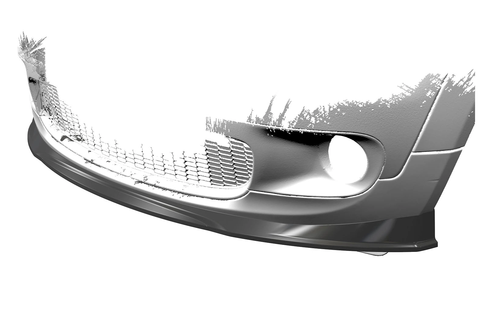 Voorspoiler Mini Cooper S R56 Glans Zwart – CSR Automotive