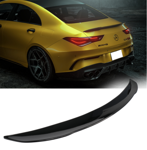 Spoiler Mercedes CLA-Klasse W118 Sedan Glans Zwart