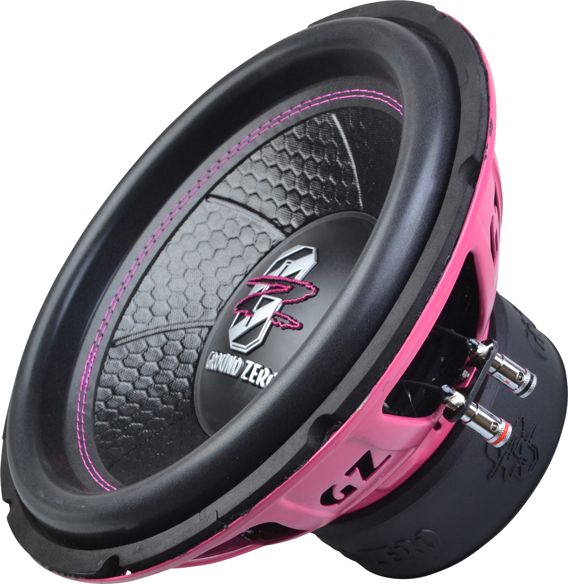 Ground Zero GZIW 12XSPL-D2 PINK 12″ Subwoofer, 1800 W