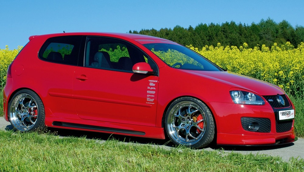 Voorspoilerlip VW Golf V GT/GTI Rieger