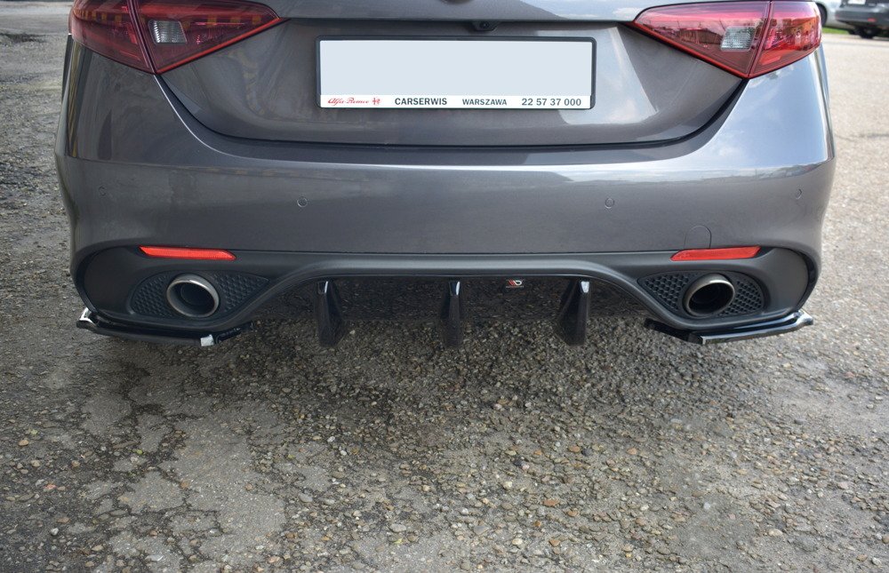 Zijdiffusers Alfa Romeo Giulia Veloce Maxton Glans Zwart