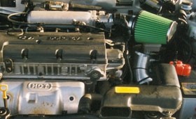 GREEN kit Hyundai Coupé 1.6i 16V 85kw (RD) met luchtmeter