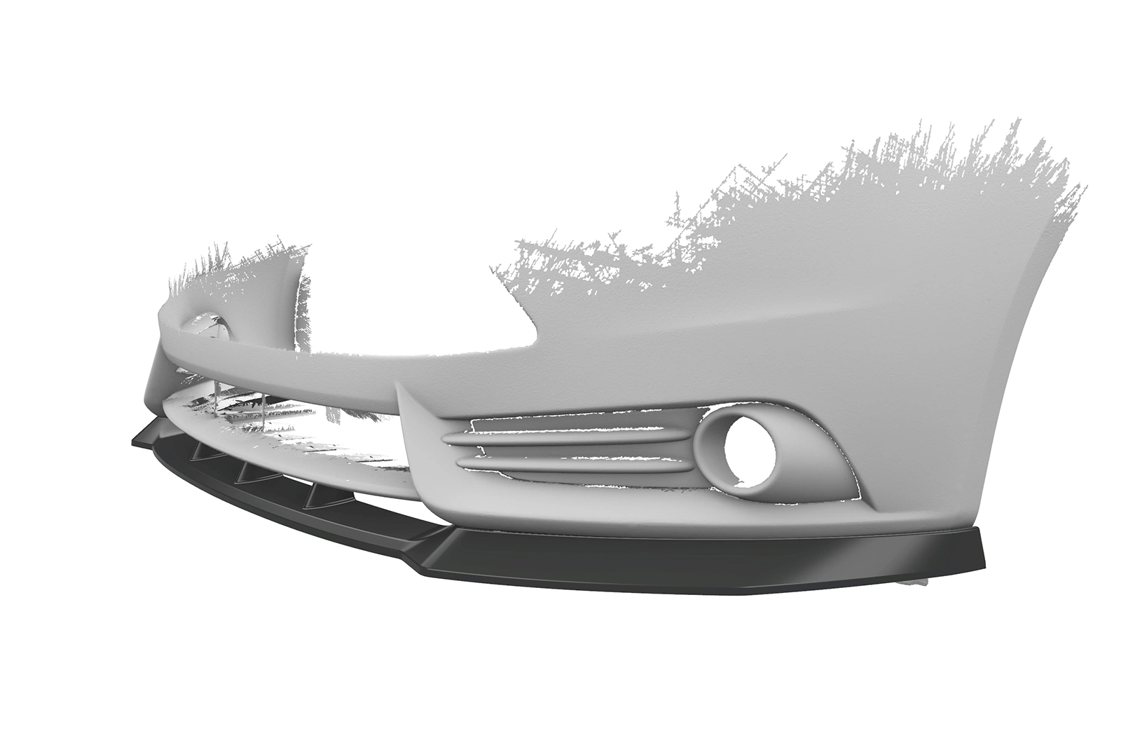 Voorspoiler Ford Focus MK3 ST glans zwart – CSR Automotive (2012-2015)