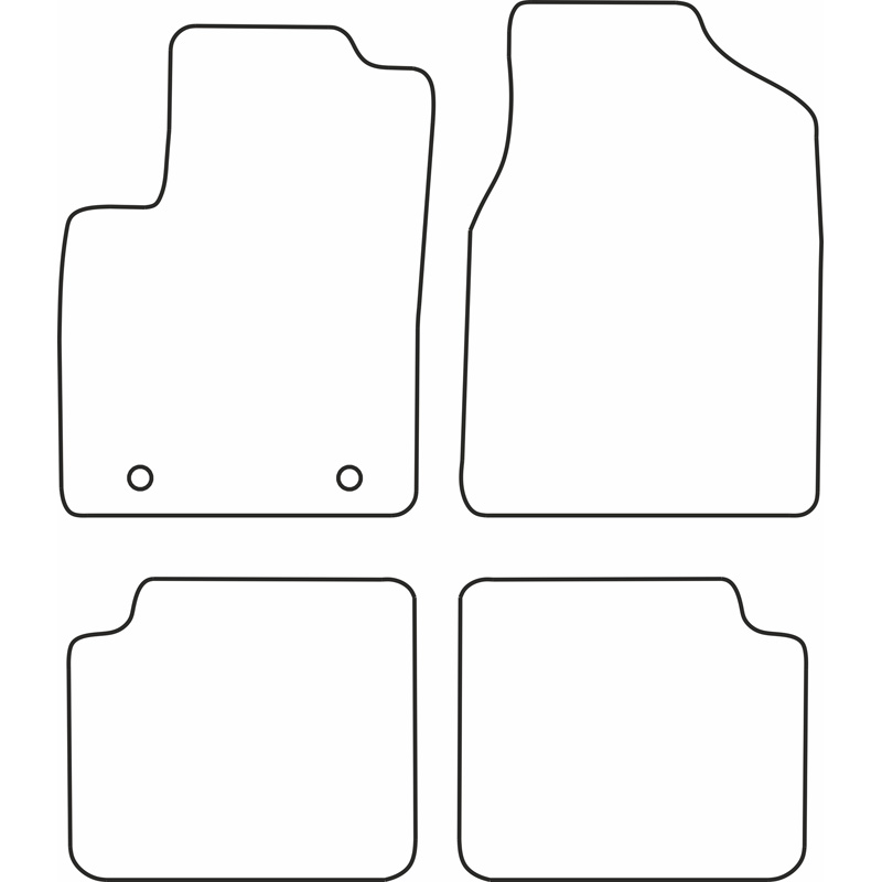 Automatten Ford Ka 08-