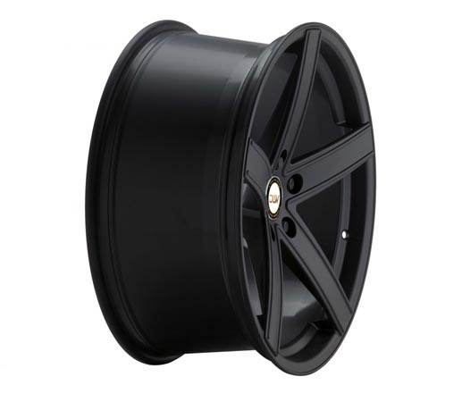 Deluxe Uros K Black Matt 9x20 5x120 ET35 Velgen