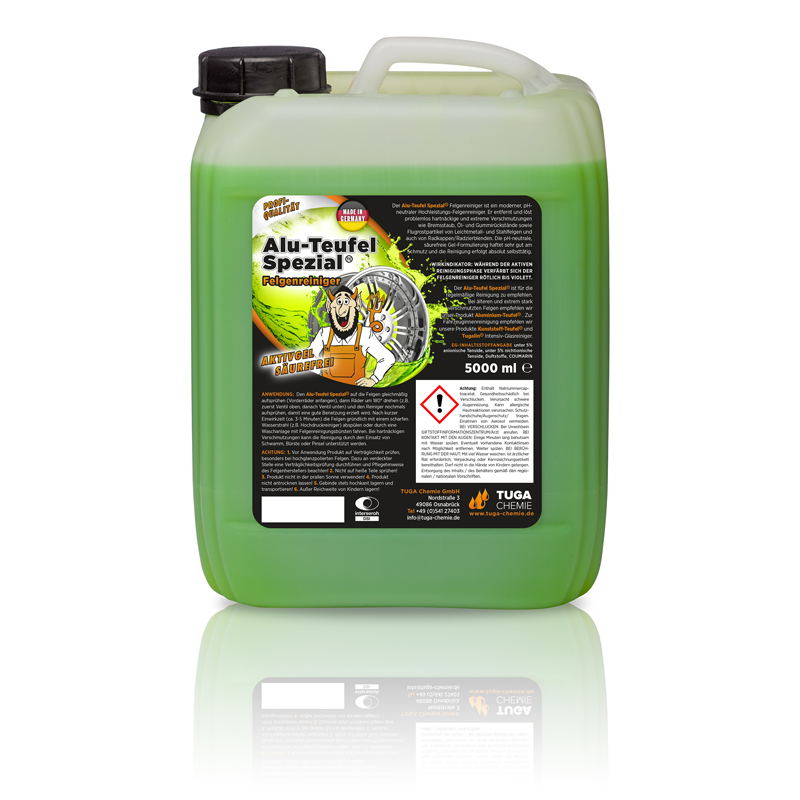 Alu-Teufel Spezial Velgenreiniger - Groen - 5000ml - Testwinnaar!