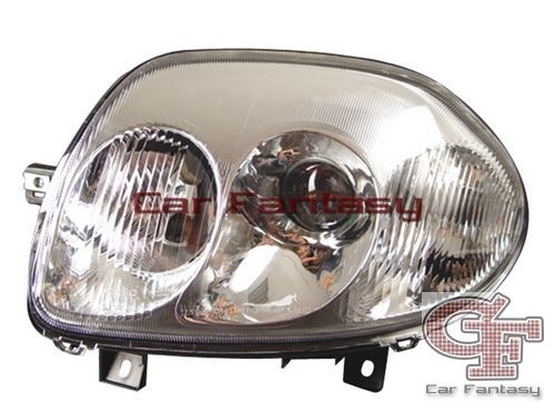 Faros Renault Clio B cromo