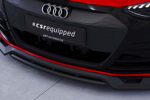 Voorspoiler Audi e-tron GT CSR Glans Zwart