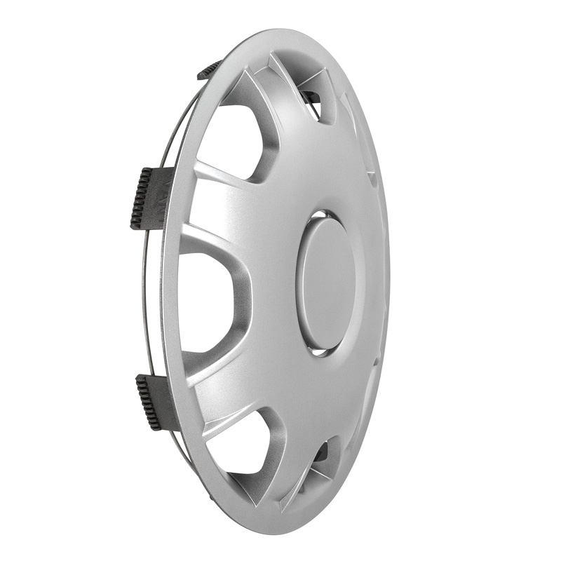 4-Delige Wieldoppenset VAN 15-inch zilver (bol)